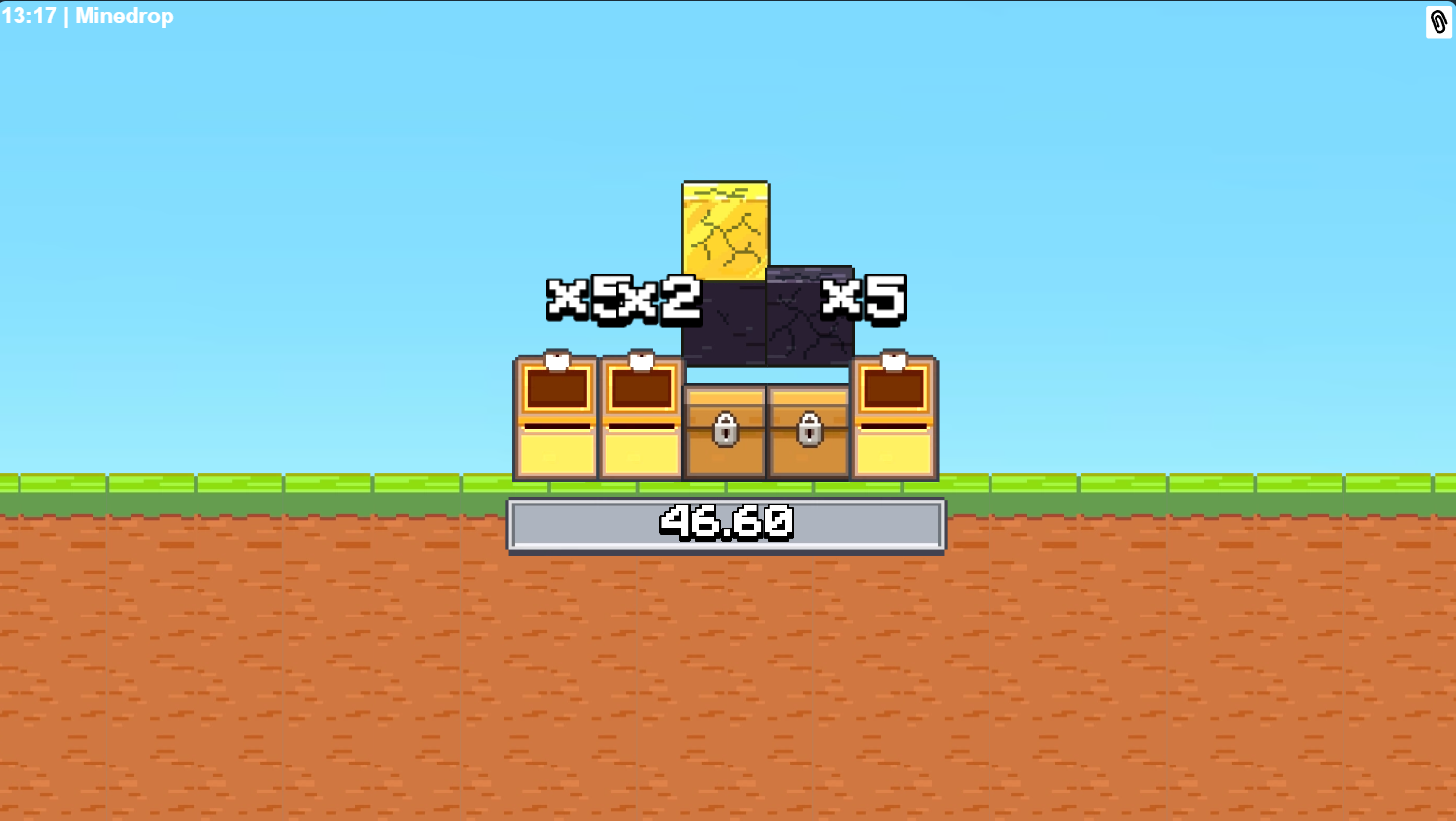 Пример крупного выигрыша